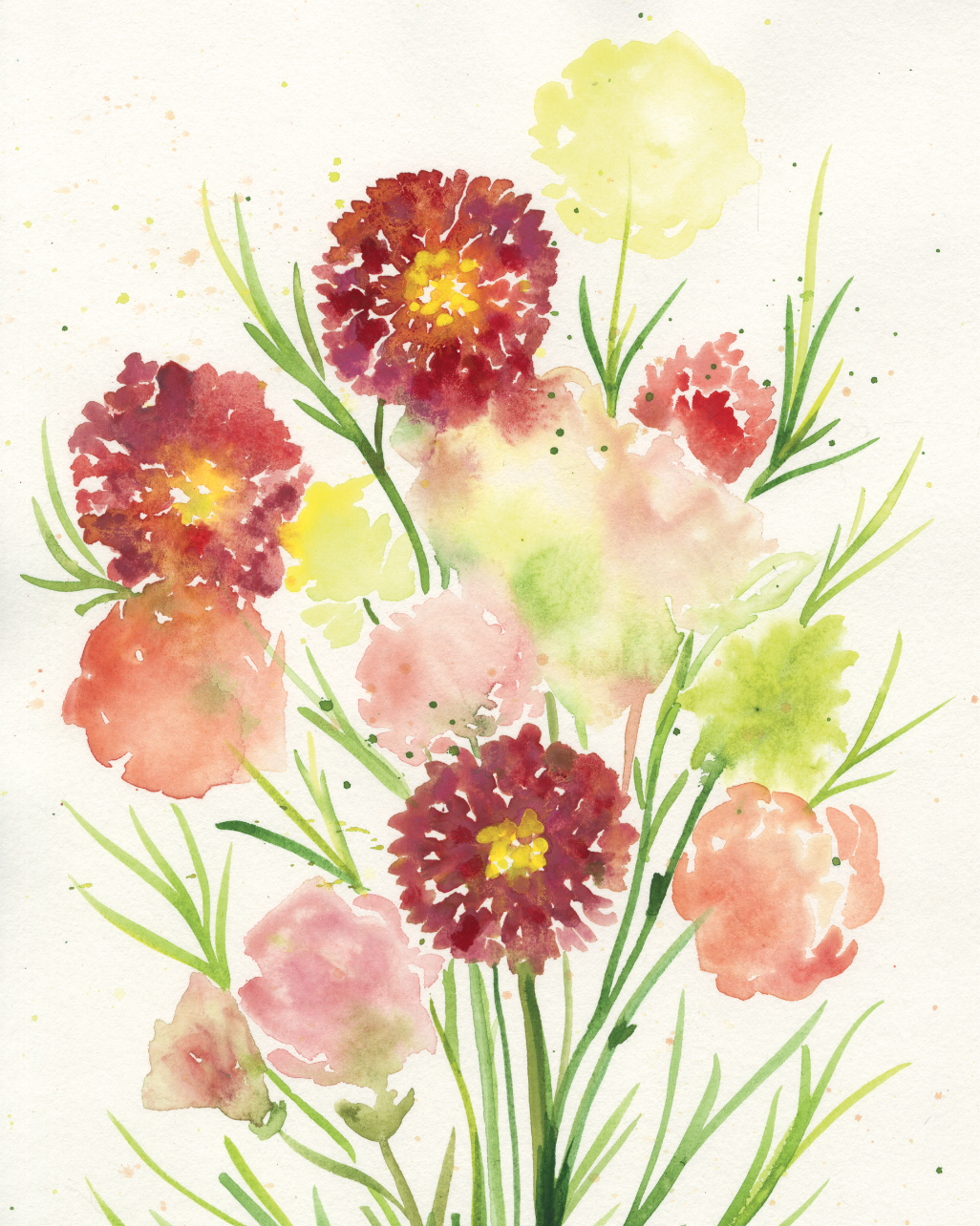 Neon Wild Flowers 8